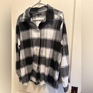 Black/White Flannel